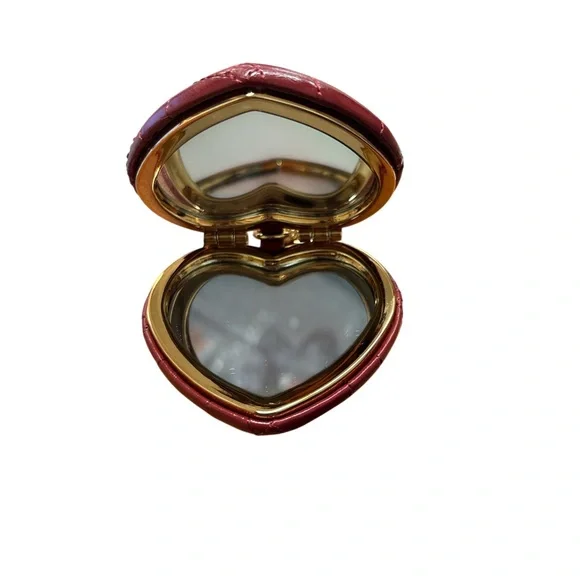 Kurt Geiger London Kensington Heart Mirror bag charm NWT - Picture 4 of 5